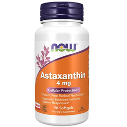 Now Foods Astaxanthin 4 mg 90 kapslí