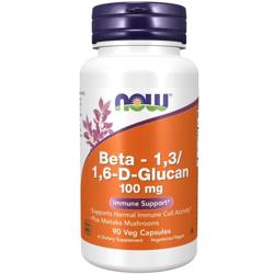 Now Foods Beta - 1,3/1,6-D-Glucan 100 mg 90 veg kapslí