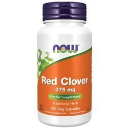 Now Foods Červený Jetel (Red Clover) 375 mg 100 kapslí