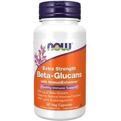 Now Foods Extra Strength Beta Glucans 60 kapslí