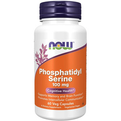 Now Foods Fosfatidylserin 100 mg 60 kapslí