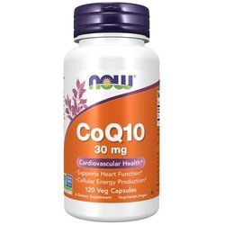 Now Foods Koenzym Q10 30 mg 120 kapslí
