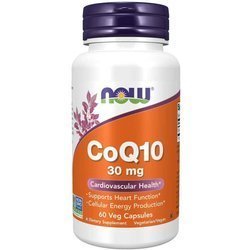Now Foods Koenzym Q10 30 mg 60 kapslí
