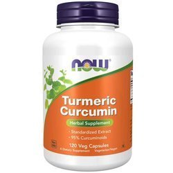Now Foods Kurkuma (Turmeric) 665 mg 120 kapslí