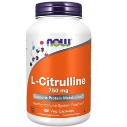 Now Foods L-Citrulin 750 mg 180 kapslí