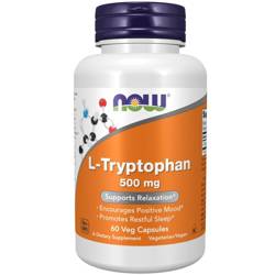 Now Foods L-Tryptofan 500 mg 60 kapslí