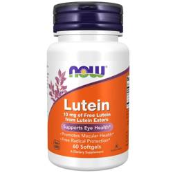 Now Foods Lutein 10 mg 60 kapslí