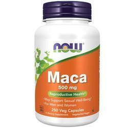 Now Foods Maca 500 mg 250 kapslí