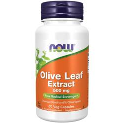 Now Foods Olivový List (Olive Leaf) Extract  500 mg 60 kapslí