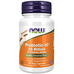 Now Foods Probiotic-10 (25 miliard) 50 kapslí