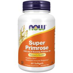 Now Foods Pupalkový Olej (Super Primrose) 1300 mg 60 kapslí