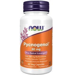 Now Foods Pycnogenol 30 mg 60 kapslí