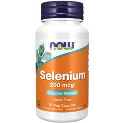 Now Foods Selenium 200 mcg 90 kapslí