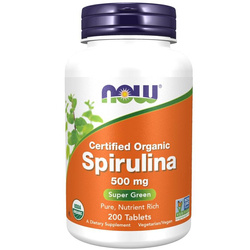 Now Foods Spirulina 500 mg 200 tablet