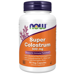 Now Foods Super Colostrum 500 mg 90 kapslí