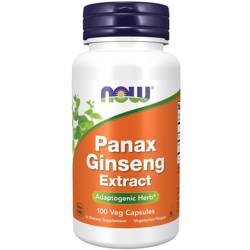 Now Foods Žen-šen Korejský (Panax Ginseng) 500 mg 100 kapslí