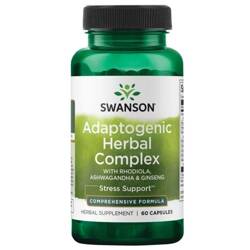 Swanson Adaptogenic Herbal Complex 60 kapslí