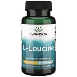 Swanson AjiPure L-Leucine 500 mg 60 kapslí