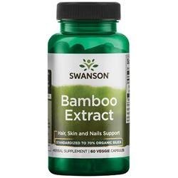 Swanson Bamboo Extract 300 mg 60 kapslí