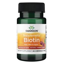 Swanson Biotin 60 cucací tablety