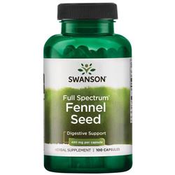 Swanson Fenykl (Fennel Seed) 480 mg 100 kapslí