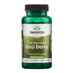 Swanson Godži (Wolfberry) 500 mg 60 kapslí