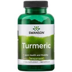 Swanson Kurkuma (Turmeric) 720 mg 100 kapslí