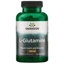 Swanson L-Glutamin 500 mg 100 kapslí