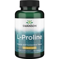 Swanson L-Proline 500 mg 100 kapslí