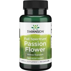 Swanson Mučenka (Passion Flower) 500 mg 60 kapslí