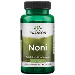 Swanson Noni 500 mg 60 kapslí