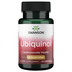 Swanson Ubiquinol Koenzym Q10 50 mg 60 kapslí