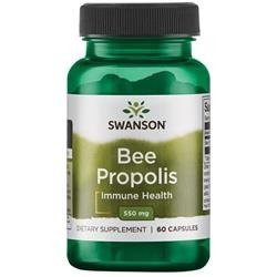 Swanson Včelí Propolis (Bee Propolis) 550 mg 60 kapslí