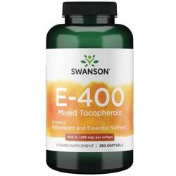 Swanson Vitamín E (směs tokoferolů) 268 mg 250 kapslí