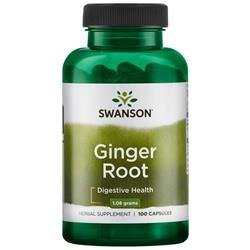 Swanson Zázvor (Ginger Root) 540 mg 100 kapslí