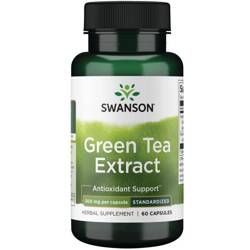 Swanson Zelený čaj (Green Tea) Extract 500 mg 60 kapslí