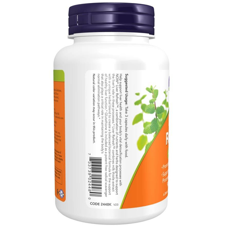 Now Foods Liver Refresh 180 kapslí