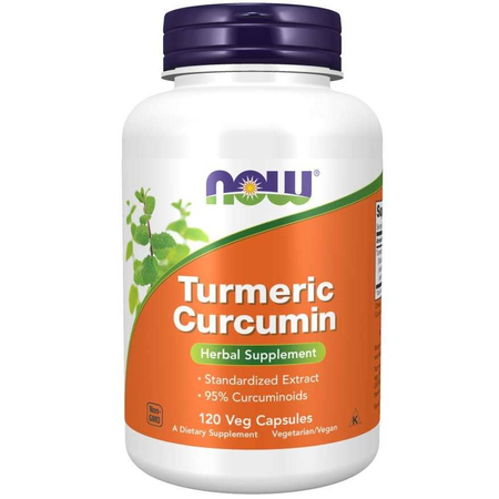 Now Foods Turmeric Curcumin 665 mg 120 kapslí