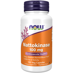 Now Foods Nattokinase 100 mg 120 kapslí