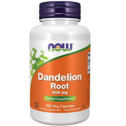 Now Foods Dandelion Root 500 mg 100 kapslí