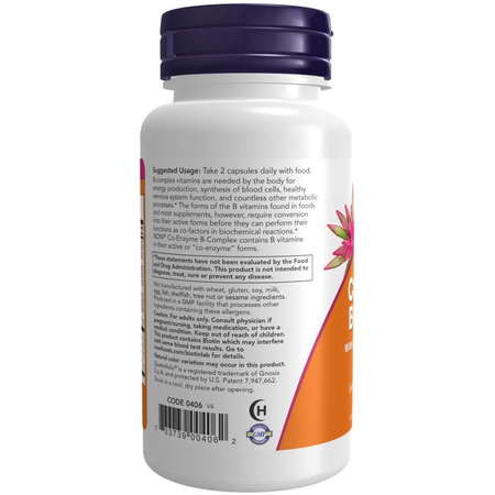 Now Foods Co-Enzyme B-Complex 60 veg kapslí