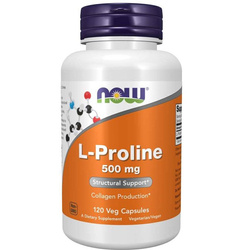 Now Foods L-Proline 500 mg 120 veg kapslí
