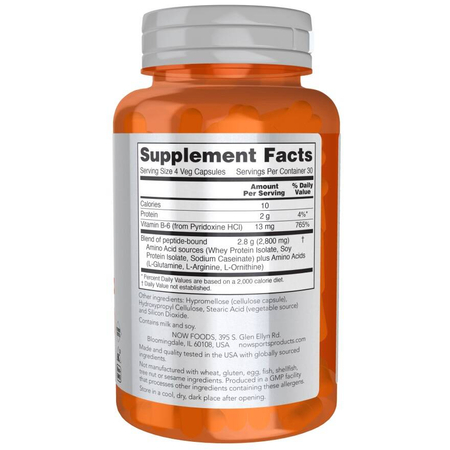 Now Foods Amino Complete 120 kapslí