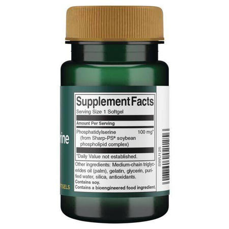 Swanson Fosfatidylserin 100 mg 30 kapslí