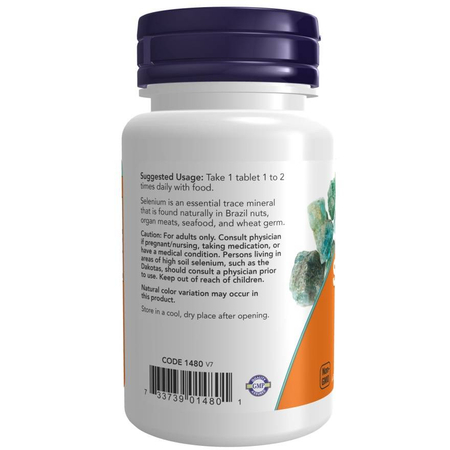Now Foods Selenium 100 mcg 250 tablet