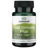 Swanson Dual Ginseng Plus 60 kapslí