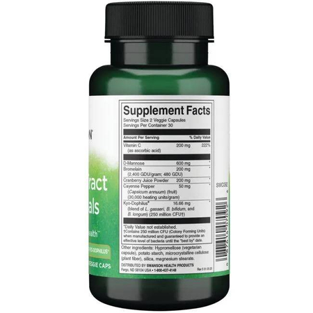 Swanson Urinary Tract Essentials 60 kapslí