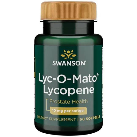 Swanson Lyc-O-Mato Lycopen 10 mg 60 kapslí