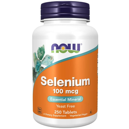 Now Foods Selenium 100 mcg 250 tablet