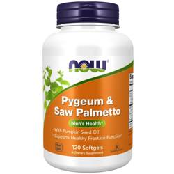 Now Foods Pygeum a Saw Palmetto 120 kapslí